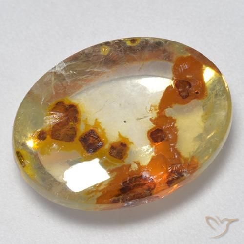 10.56ct 天然 マルチカラー 白鉄鉱のクォーツ, 楕円形, 透明 10.56ct 天然 マルチカラー 白鉄鉱のクォーツ, 楕円形, 透明