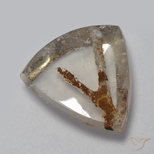 6.94ct 天然 マルチカラー 白鉄鉱のクォーツ, トリリオン, 透明