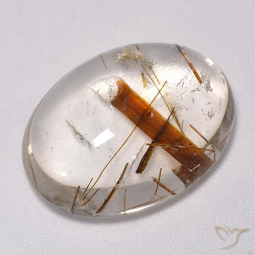 14.43ct 天然 マルチカラー 白鉄鉱のクォーツ, 楕円形, 透明
