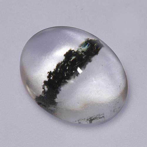 11.59カラットの天然マルチカラーマーカサイト入りクォーツ（15.3×12 mm・オーバルカット）