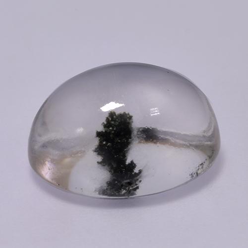 11.59カラットの天然マルチカラーマーカサイト入りクォーツ（15.3×12 mm・オーバルカット）