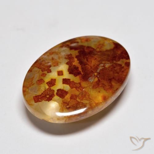 11.98ct 天然 マルチカラー 白鉄鉱のクォーツ, 楕円形, 透明