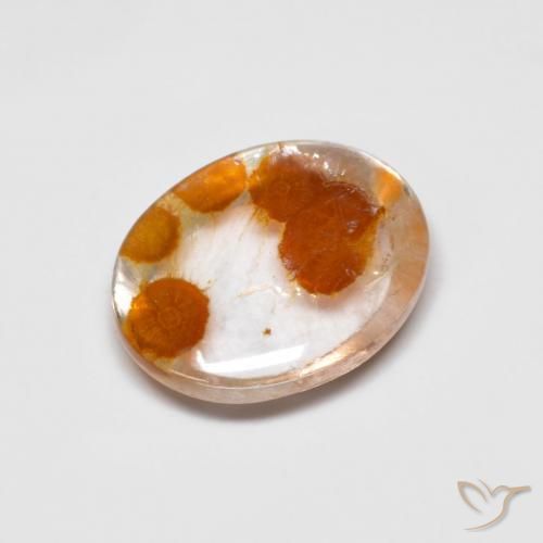 2.39ct 天然 マルチカラー 白鉄鉱のクォーツ, 楕円形, 透明