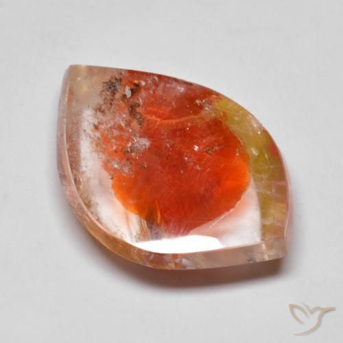 14.85ct 天然 マルチカラー 白鉄鉱のクォーツ, ファンシー, 透明