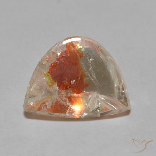 5.59ct 天然 マルチカラー 白鉄鉱のクォーツ, ファンシー, 透明