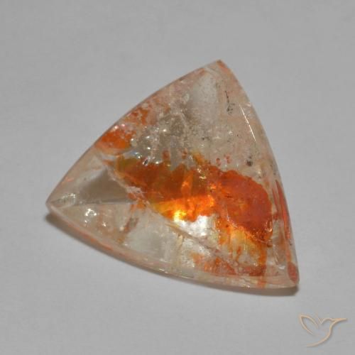 7.67ct 天然 マルチカラー 白鉄鉱のクォーツ, トリリオン, 透明