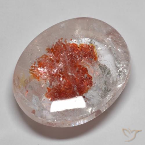 44.02ct 天然 マルチカラー 白鉄鉱のクォーツ, 楕円形, 透明