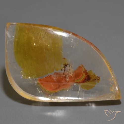 74.99ct 天然 マルチカラー 白鉄鉱のクォーツ, ファンシー, 透明