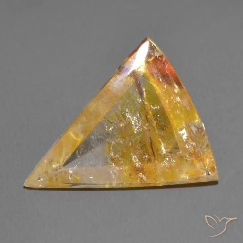 14.28ct 天然 マルチカラー 白鉄鉱のクォーツ, トリリオン, 透明