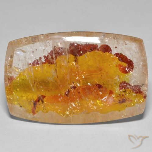 63.38ct 天然 マルチカラー 白鉄鉱のクォーツ, クッション, 透明