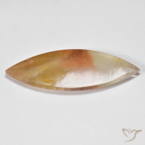 33.18ct 天然 マルチカラー 白鉄鉱のクォーツ, マーキーズ, 透明
