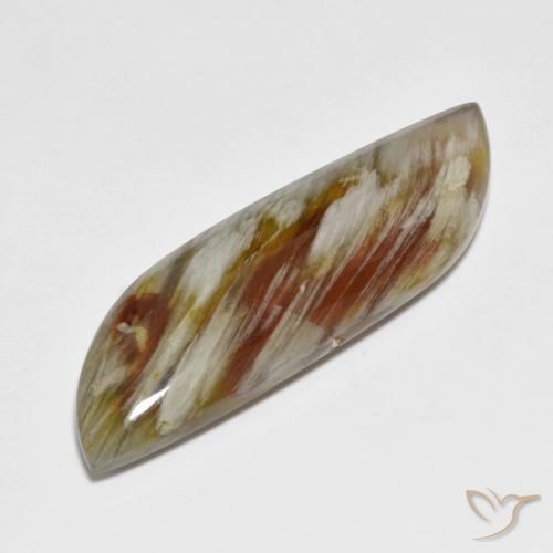20.02ct 天然 マルチカラー 白鉄鉱のクォーツ, ファンシー, オペーク