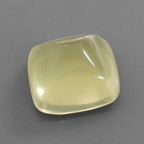 8.29カラットの天然レモンクォーツ（12.9×12.8 mm・透明）