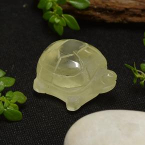 21.59カラットの天然ミディアムイエロークォーツ（19.2×15 mm・ファンシーシェイプ）