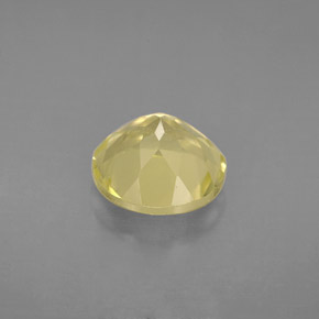2.50カラットの天然レモンクォーツ（8.95 mm・ラウンドカット）