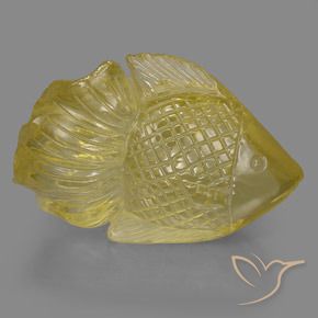 125.85ct 天然 薄いゴールド 石英, ファンシー, 半透明