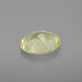 2.91カラットの天然レモンクォーツ（11×9.1 mm・オーバルカット）