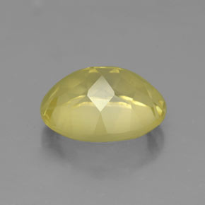 3.51カラットの天然レモンクォーツ（11×9.1 mm・オーバルカット）