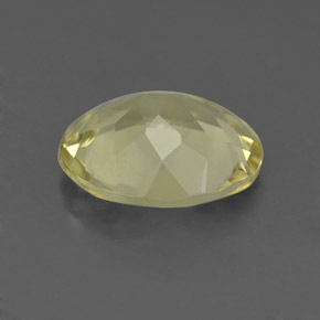 2.89カラットの天然レモンクォーツ（11×9.1 mm・オーバルカット）