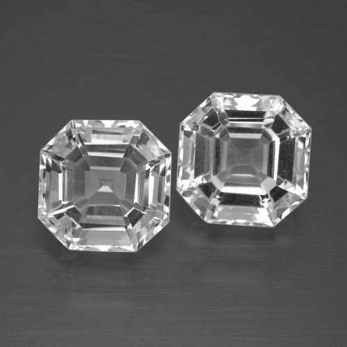 自然派の商品を探す 7.69ct クリアホワイト 石英 宝石, エメラルドカット, ブラジル からGemSelectで. 在庫あり、世界各国へ発送!