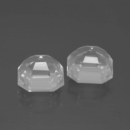 自然派の商品を探す 7.69ct クリアホワイト 石英 宝石, エメラルドカット, ブラジル からGemSelectで. 在庫あり、世界各国へ発送!