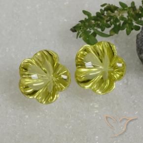 Shop natural 18.82ct ミディアムイエロー 石英 gems, フラワーカット, from ブラジル at GemSelect. In stock, global shipping!