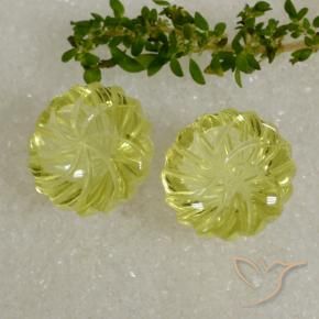 Shop natural 22.87ct ライトイエロー 石英 gems, フラワーカット, from ブラジル at GemSelect. In stock, global shipping!