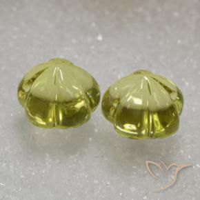 Shop natural 15.78ct 緑ががかったイエロー 石英 gems, フラワーカット, from ブラジル at GemSelect. In stock, global shipping!