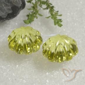 Shop natural 14.39ct ミディアムイエロー 石英 gems, フラワーカット, from ブラジル at GemSelect. In stock, global shipping!