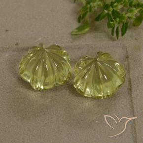 Shop natural 8.89ct ライトイエロー 石英 gems, フラワーカット, from ブラジル at GemSelect. In stock, global shipping!
