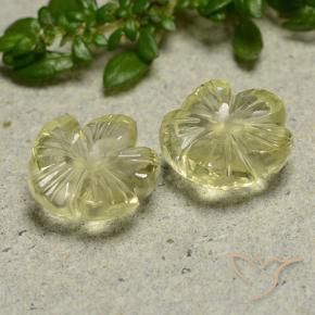 Shop natural 5.58ct ミディアムイエロー 石英 gems, フラワーカット, from ブラジル at GemSelect. In stock, global shipping!