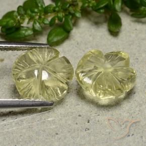 Shop natural 5.58ct ミディアムイエロー 石英 gems, フラワーカット, from ブラジル at GemSelect. In stock, global shipping!