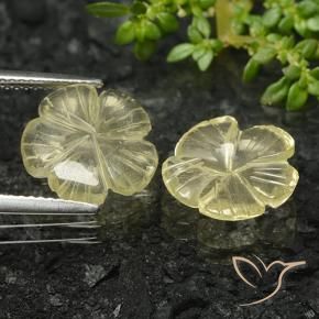 Shop natural 5.58ct ミディアムイエロー 石英 gems, フラワーカット, from ブラジル at GemSelect. In stock, global shipping!