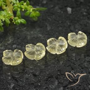 Shop natural 4.78ct ミディアムイエロー 石英 gems, フラワーカット, from ブラジル at GemSelect. In stock, global shipping!