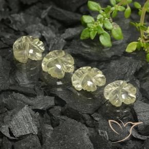 Shop natural 4.19ct ミディアムイエロー 石英 gems, フラワーカット, from ブラジル at GemSelect. In stock, global shipping!