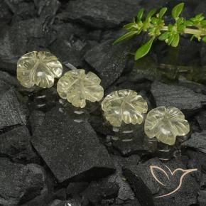 Shop natural 4.30ct 薄いイエロー 石英 gems, フラワーカット, from ブラジル at GemSelect. In stock, global shipping!