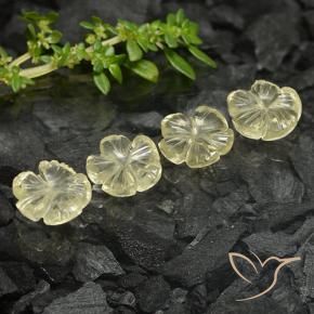 Shop natural 6.50ct ミディアムイエロー 石英 gems, フラワーカット, from ブラジル at GemSelect. In stock, global shipping!
