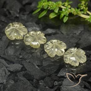 Shop natural 6.50ct ミディアムイエロー 石英 gems, フラワーカット, from ブラジル at GemSelect. In stock, global shipping!
