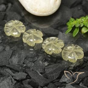 Shop natural 7.35ct ライトイエロー 石英 gems, フラワーカット, from ブラジル at GemSelect. In stock, global shipping!