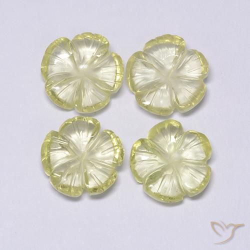 Shop natural 7.69ct ラグナイエロー 石英 gems, フラワーカット, from ブラジル at GemSelect. In stock, global shipping!