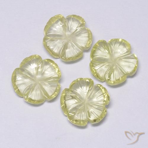 Shop natural 7.69ct ラグナイエロー 石英 gems, フラワーカット, from ブラジル at GemSelect. In stock, global shipping!