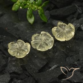 Shop natural 2.89ct ミディアムイエロー 石英 gems, フラワーカット, from ブラジル at GemSelect. In stock, global shipping!