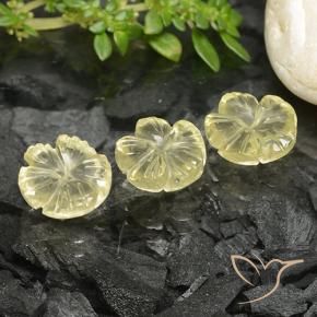 Shop natural 6.74ct ミディアムイエロー 石英 gems, フラワーカット, from ブラジル at GemSelect. In stock, global shipping!