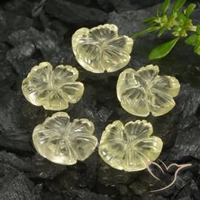 Shop natural 7.28ct ライトイエロー 石英 gems, フラワーカット, from ブラジル at GemSelect. In stock, global shipping!