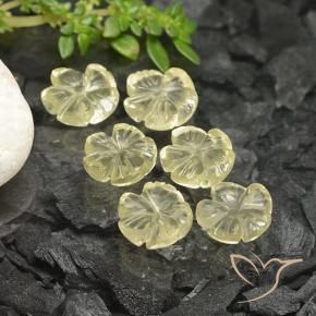 Shop natural 10.01ct ライトイエロー 石英 gems, フラワーカット, from ブラジル at GemSelect. In stock, global shipping!