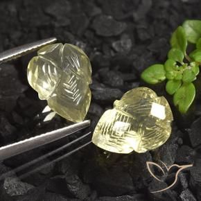 Shop natural 9.49ct ミディアム薄いイエロー 石英 gems, フラワーカット, from ブラジル at GemSelect. In stock, global shipping!