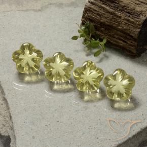 Shop natural 20.16ct ライトイエロー 石英 gems, フラワーカット, from ブラジル at GemSelect. In stock, global shipping!