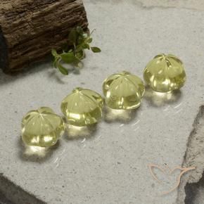 Shop natural 20.16ct ライトイエロー 石英 gems, フラワーカット, from ブラジル at GemSelect. In stock, global shipping!