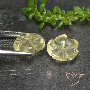Shop natural 3.99ct 薄いイエロー 石英 gems, フラワーカット, from ブラジル at GemSelect. In stock, global shipping!