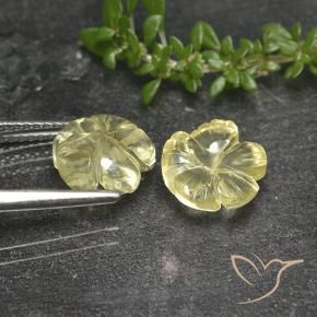 Shop natural 3.87ct 薄いイエロー 石英 gems, フラワーカット, from ブラジル at GemSelect. In stock, global shipping!